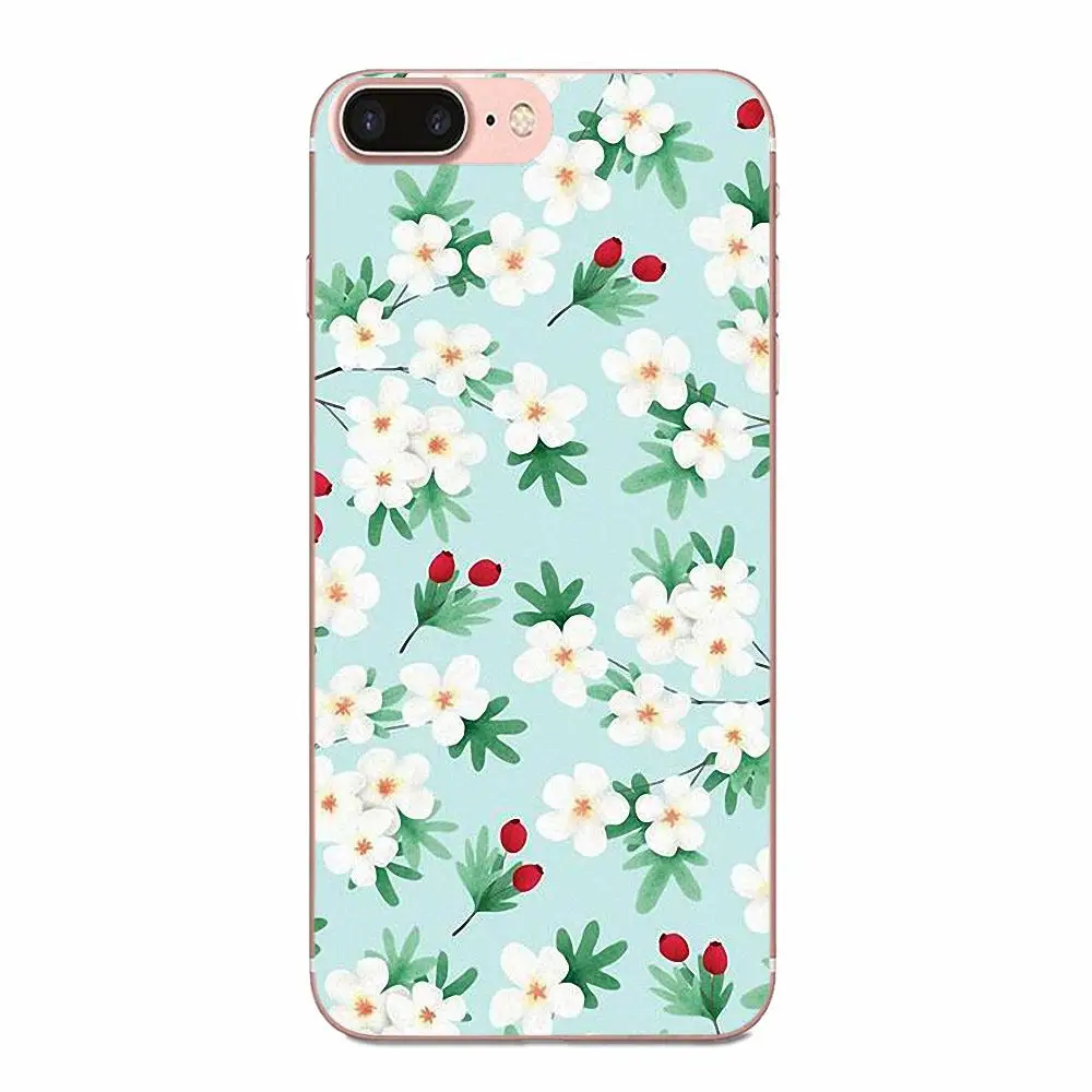 Для Xiaomi Redmi Mi 4 7A 9T K20 CC9 CC9e Note 7 9 Y3 SE Pro Prime Go Play мягкие чехлы из ТПУ красивые цветы - Цвет: as picture