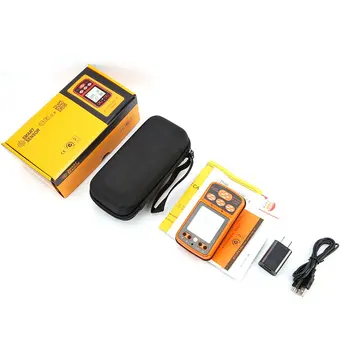 

4-In-1 Gas Detector ST8990 Multi Gas Monitor Rechargeable Gas Detector Tester Sensor with Backlight Alarm Function