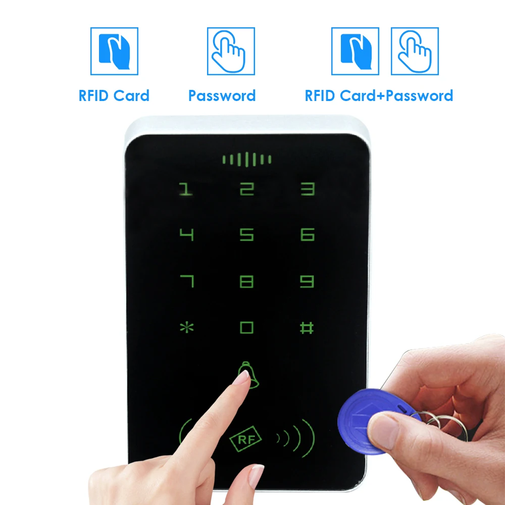 125 кГц RFID карты цифровая клавиатура Система контроля доступа Дверные замки