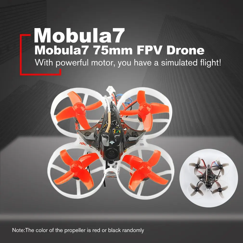Happymodel Mobula7 HD 2-3S 75 мм Crazybee F4 Pro Whoop FPV гоночный Дрон PNP BNF w/CADDX черепаха V2 HD камера Ds-M2/Ds-MX приемник