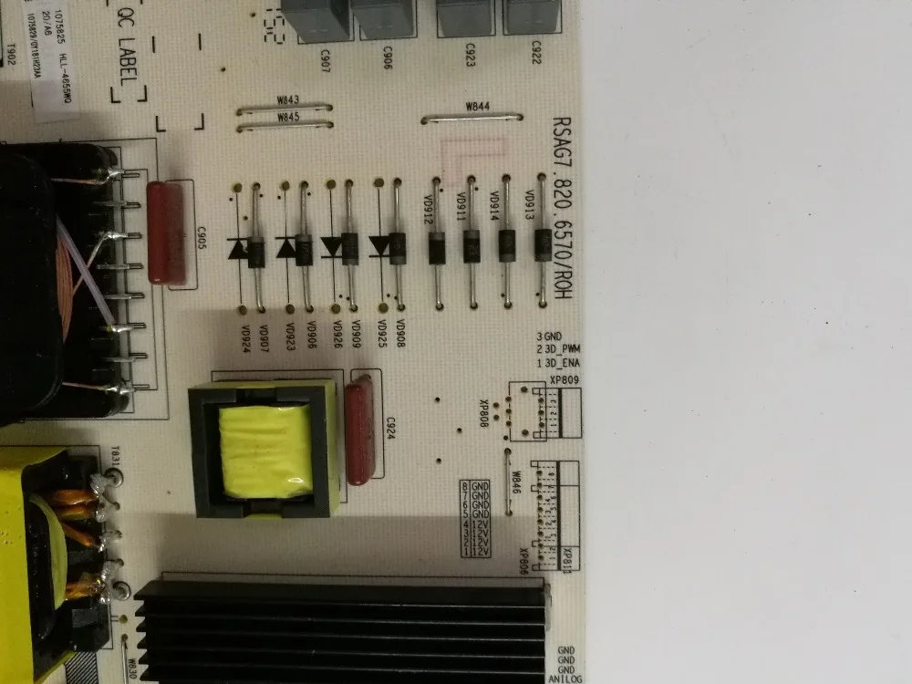 Оригинальная материнская плата led55m5600uc led55e7cy led55m плата питания rsag7.820.6570 плата с большим разъемом