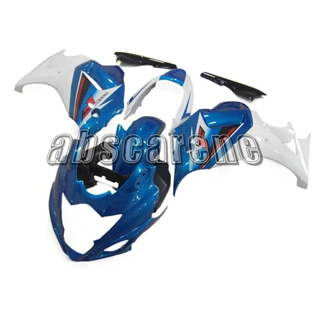 Полный обтекатели для Suzuki GSX650F Катана 2008 2009 2010 2011 2012 2013 GSX650F 08 09, 10, 11, 12, 13 лет, ABS Пластик мотоцикл сине-белые