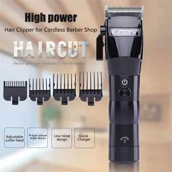 

Electric Powerful Cordless Tools Hair Clipper Trimmer Machine Haircut Trimming Rechargeable Professional Grooming Clippers Set
