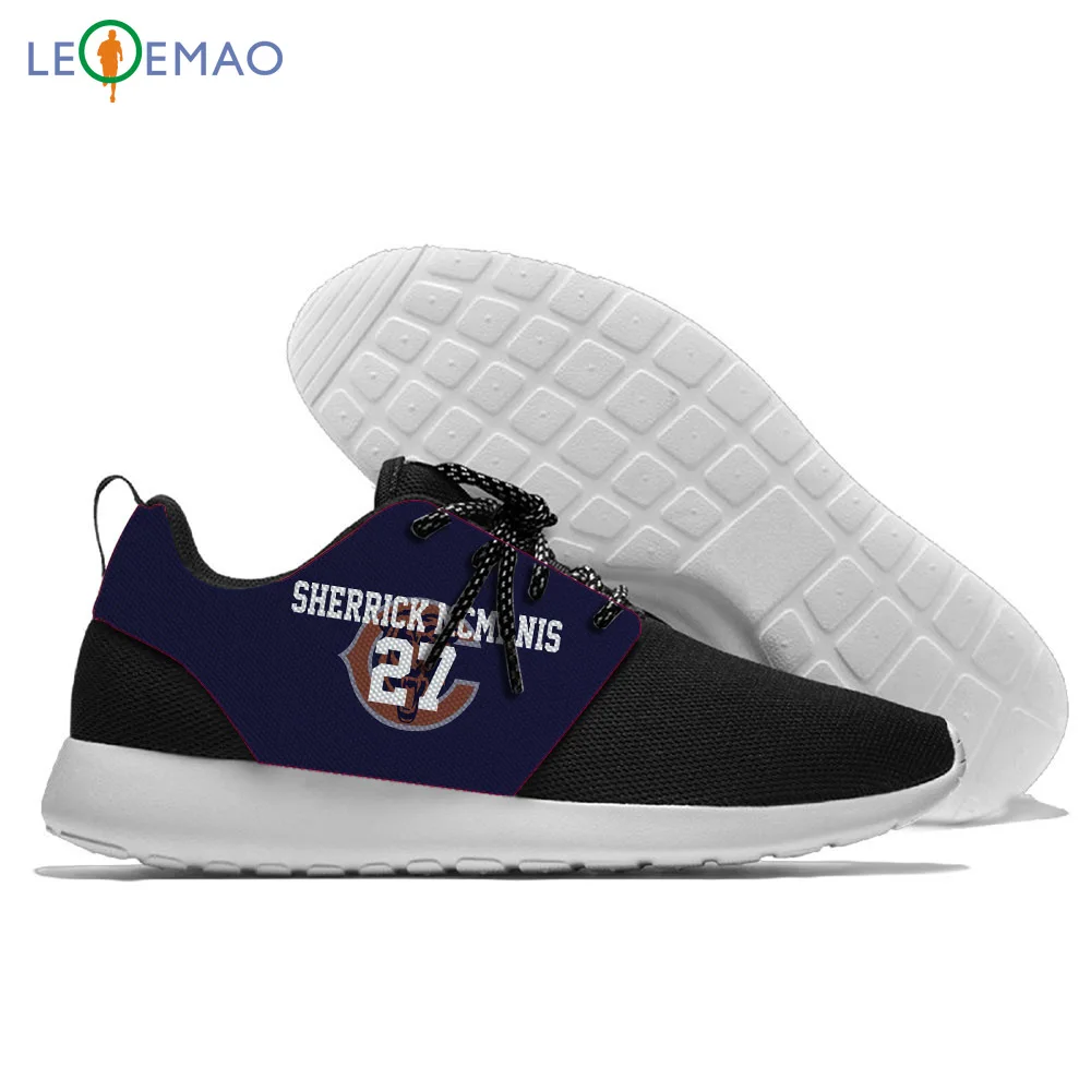 

Personality Running Shoes Shoes Chicago Players Chase Daniel And Sam Acho Logo Summer Confortable Lace-Up Gym Casual Sneaker