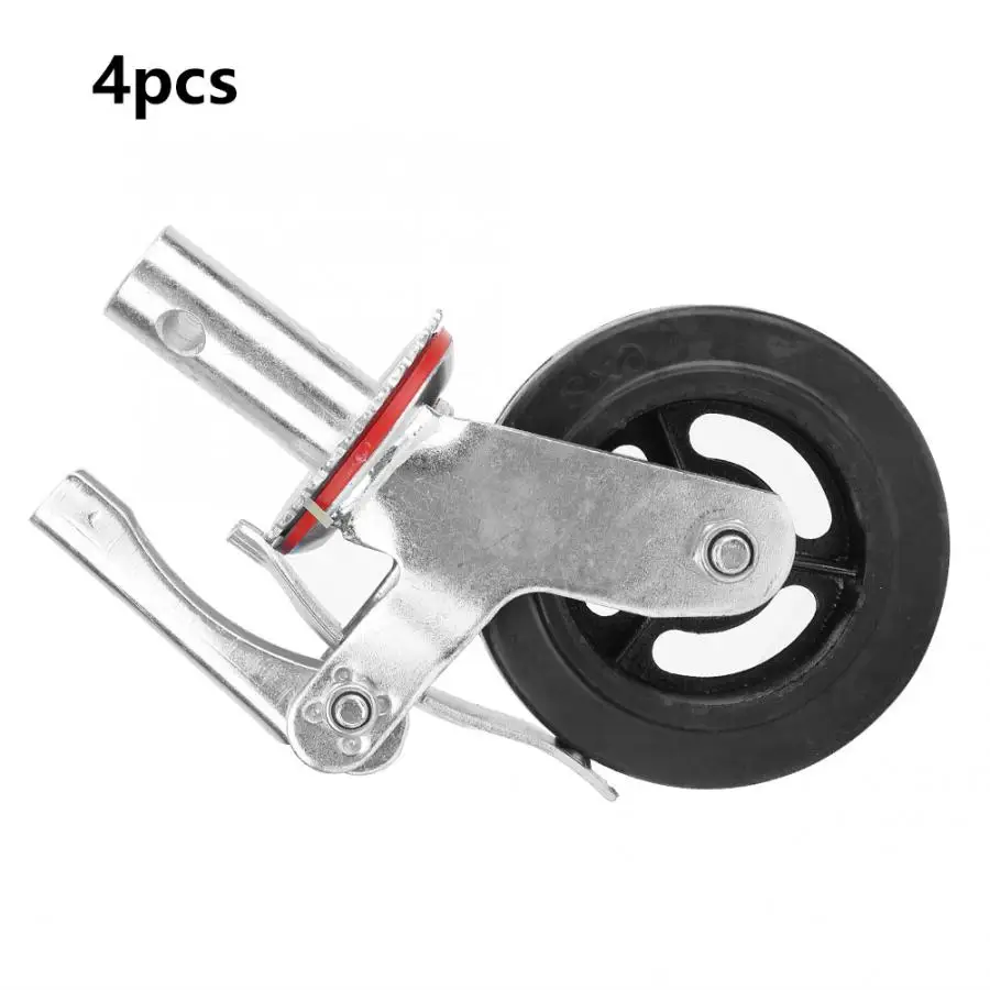 

Caster Wheels Furniture 6in Swivel Caster Wheels Heavy Duty Iron Core Rubber Scaffolding Wheel Low Frictional Resistance