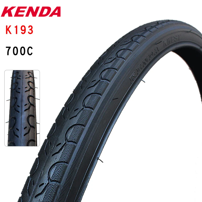 Велосипедная шина Kenda K193 700C 700*25 28 32 35 38 40C велосипедная для путешествий горного
