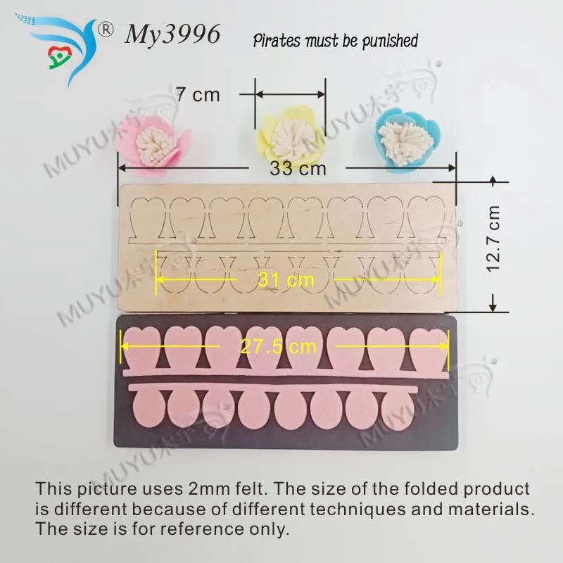 Различные скрученные цветы MY3996 muyu резки штампы- новая деревянная форма резки для скрапбукинга Thickness-15.8mm