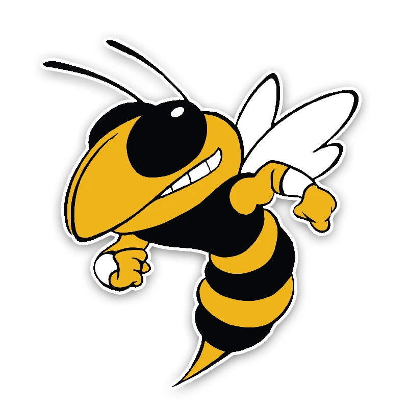 

Anger Cartoon Hornets Colored Car Sticker Motorcycle Decal Bumper Superior Quality Vinyl Decals Waterproof PVC 15cm X 13.6cm
