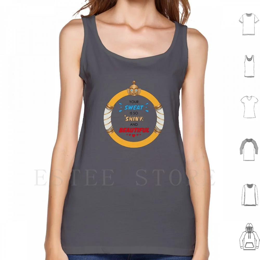 Ring Fit Adventure-Il Tuo Sudore È Così Lucido E Bellissimo Canotte Gilet In Cotone Anello Fit Anello Fit Adventure Esercizio Motivazione