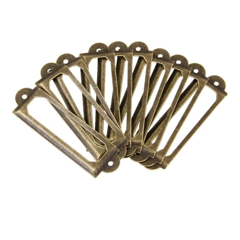 

Lot of 50 Frame Name Label Handle Label for Drawer Door Cabinet