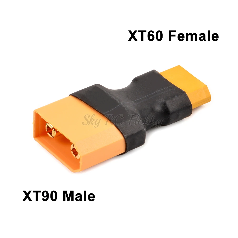 Adaptateur compact EC5 > T Plug ou XT60 ou XT90 ou TRX Male Femelle 