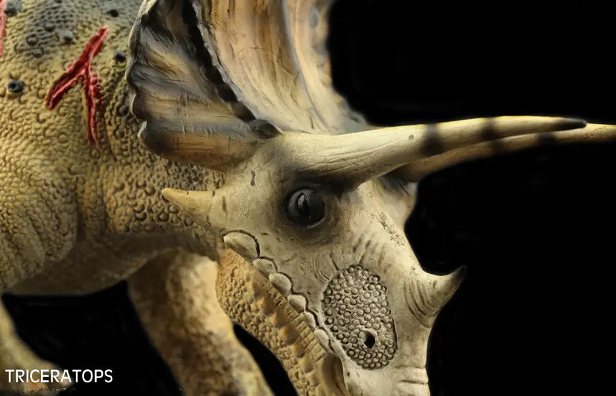 Фигурка динозавра Юрского периода Triceratops Ceratops реалистичная модель животного