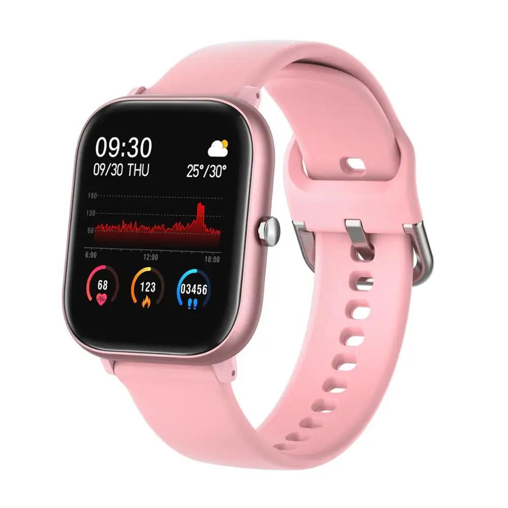 

P20 Smart Watch Android IOS IP67 Class Waterproof Men Women Smartwatch Watches 2020 Fitness Tracker Heart Rate Monitor
