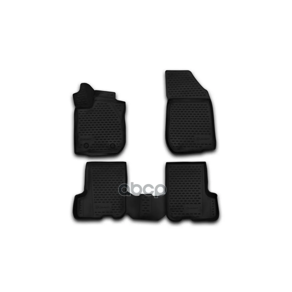 Коврики 3d В Салон Renault Sandero/Sandero Stepway,-, 4 Шт.(Полиуретан) ELEMENT арт. NLC.3D.41.32.210k