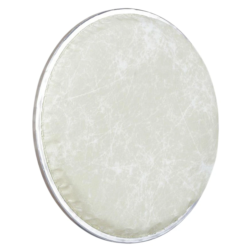 

Artificial Animal Skin 27.5Cm Diameter Drums Skin Round for Bongo Drums / Shaman Drums / African Tambourine Beige