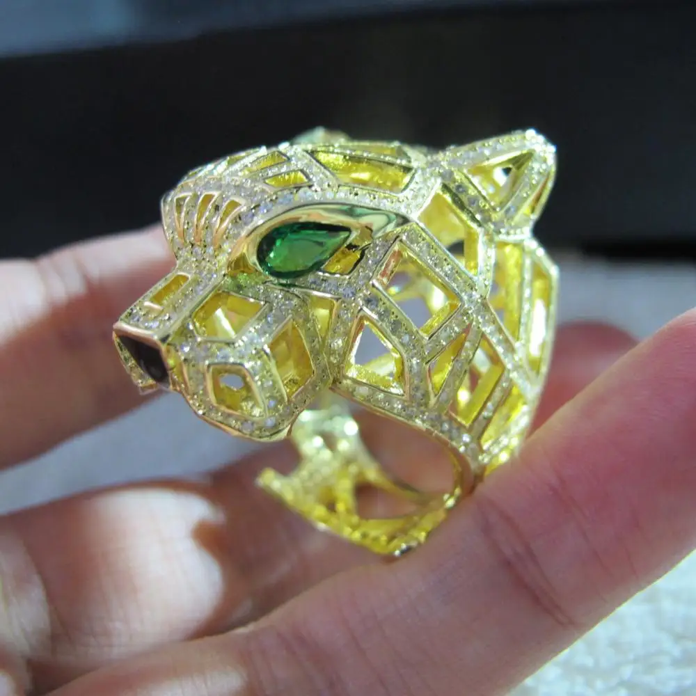 Чистое 925 пробы Серебряное кольцо с циркониевым камнем anel bijoux золотого цвета/серебристого цвета вечерние ювелирные изделия для женщин