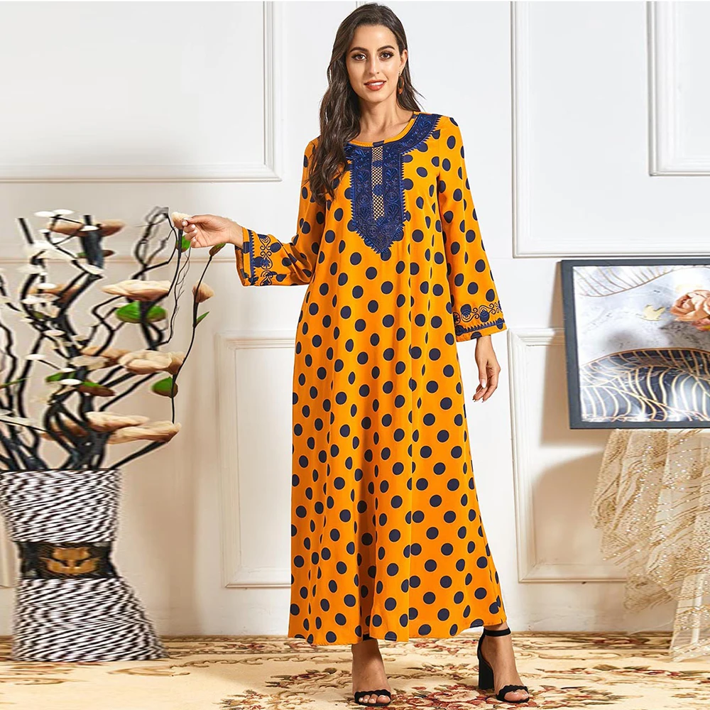 

Kaftan Abaya Dubai Turkey Muslim Hijab Dress Maxi Dresses Abayas For Women Vestidos Plus Size Islamic Clothing Jilbab Robe Femme