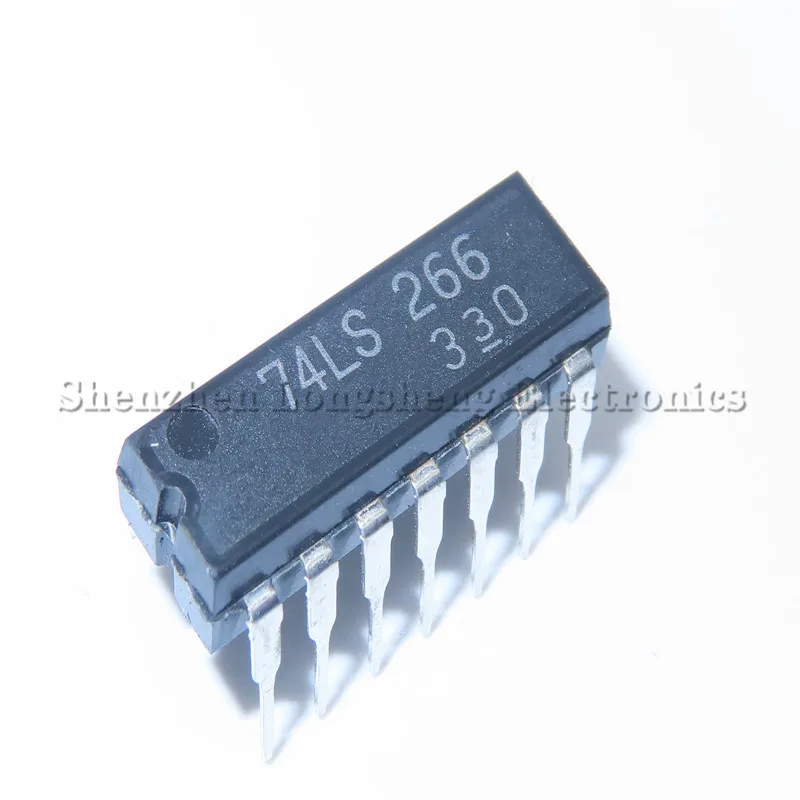 10 шт./лот Новый 74LS266 SN74LS266N DIP-14 Logic chip IC в наличии | Электронные компоненты и