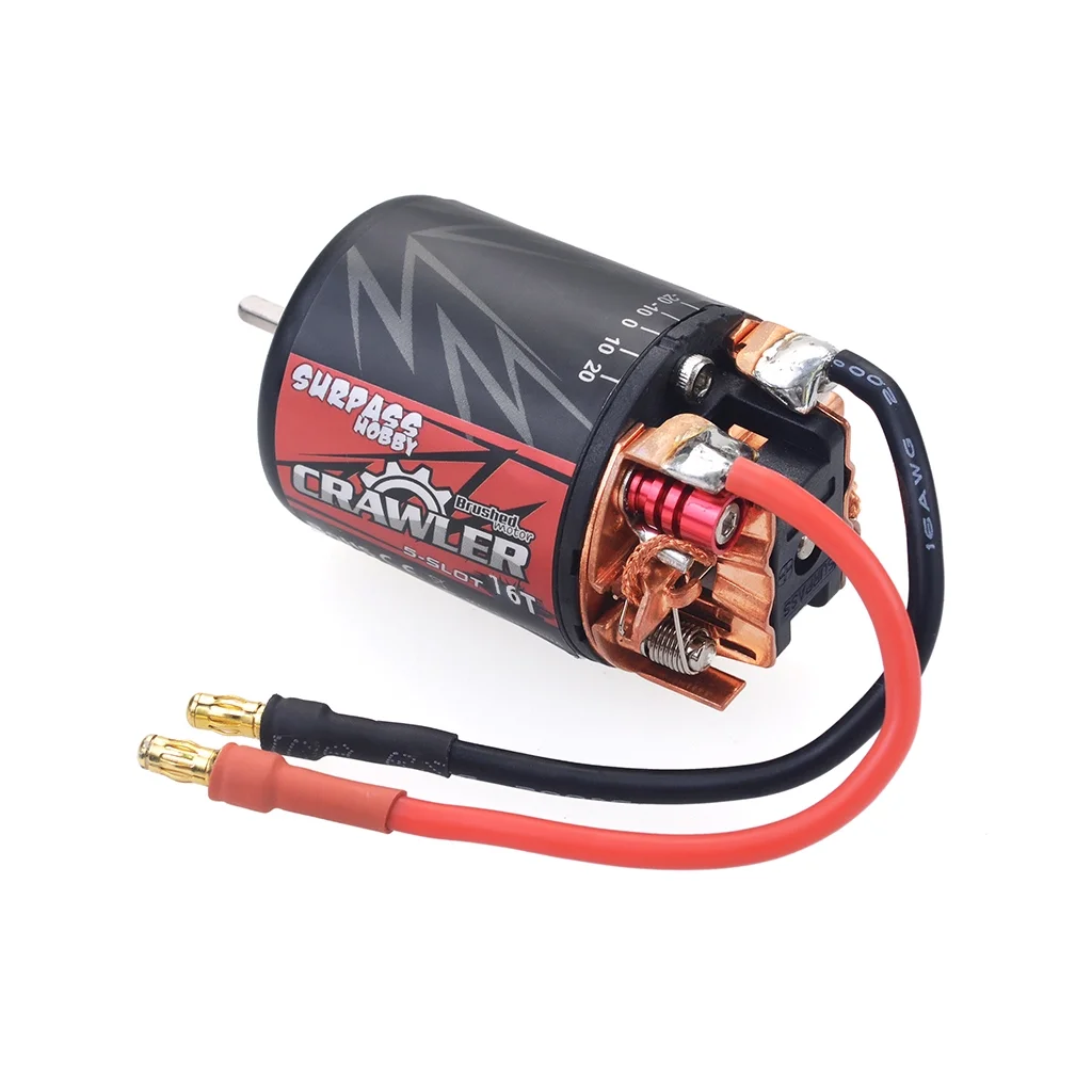 Surpass Hobby Crawler system  540 brushed dc motor 5-slot  for Radio-controlled toy vehicles
