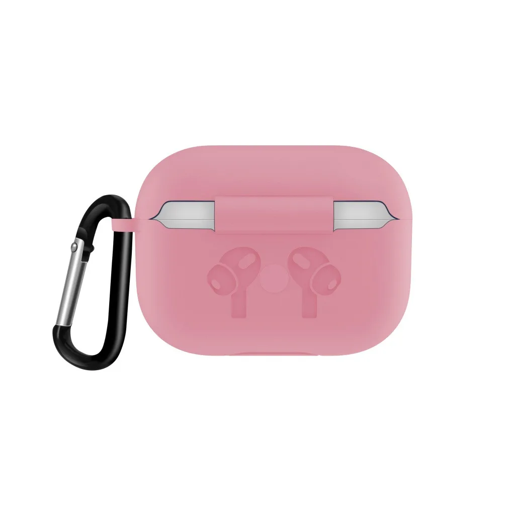Для AirPods Pro беспроводной зарядный чехол силиконовый защитный чехол с кольцом-держателем брелок, Лидер продаж