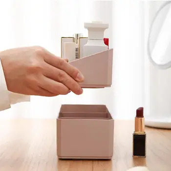 

Cosmetic Storage Box Household Plastic Shelf Desktop Debris Storage Box Finishing Box