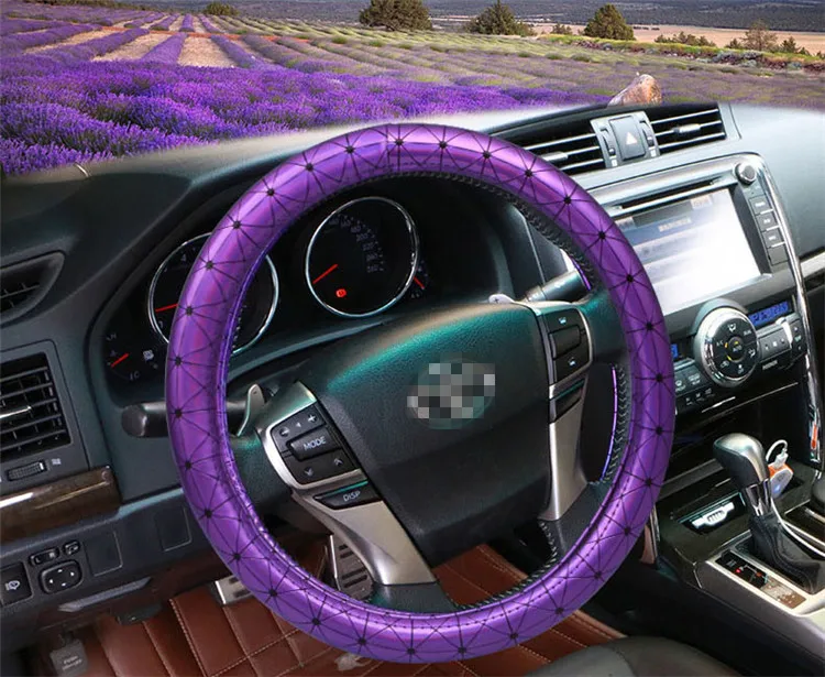 Neue Vier Jahreszeiten Универсальный сэндвич набор eis Seide Lenkrad Abdeckung Auto Griff набор Lenkrad Abdeckung 38 см траген-бестянд