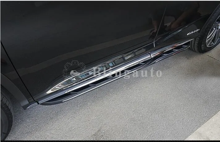 Подходит для L exus RX350L RX450HL F SPORT- 2 шт. Левая Правая Беговая доска боковые шаги nerf бар Автомобильная педаль боковые лестницы