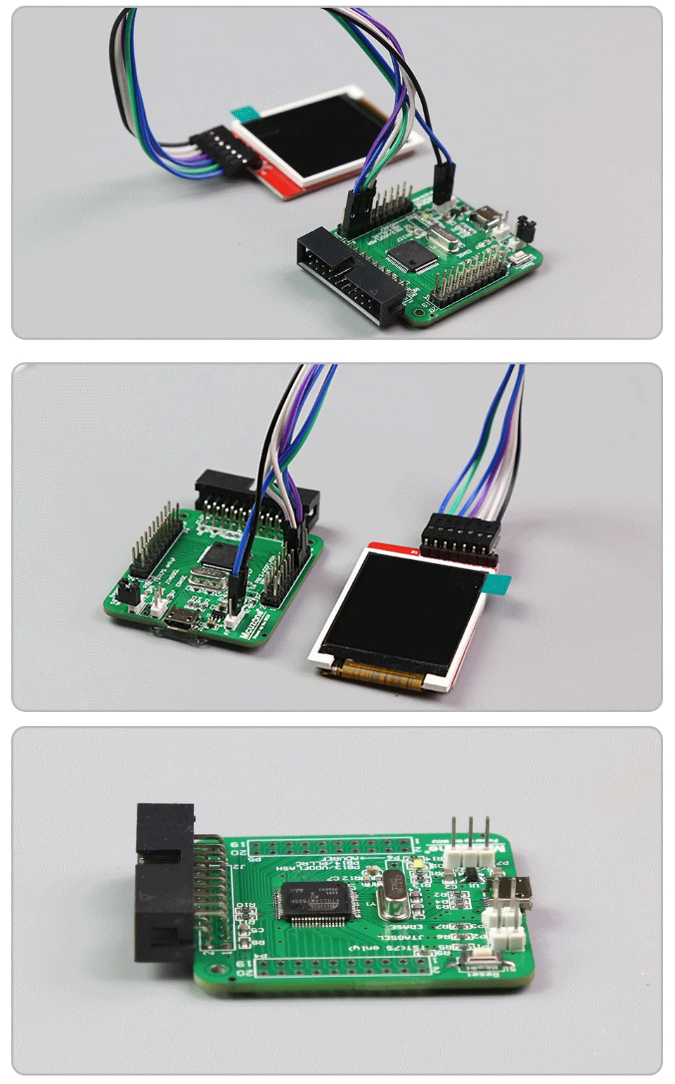 AT91SAM7S256 мини плата 1,8 TFT lcd 120*160(ARM7 development Kit) SAM7S256 7S256