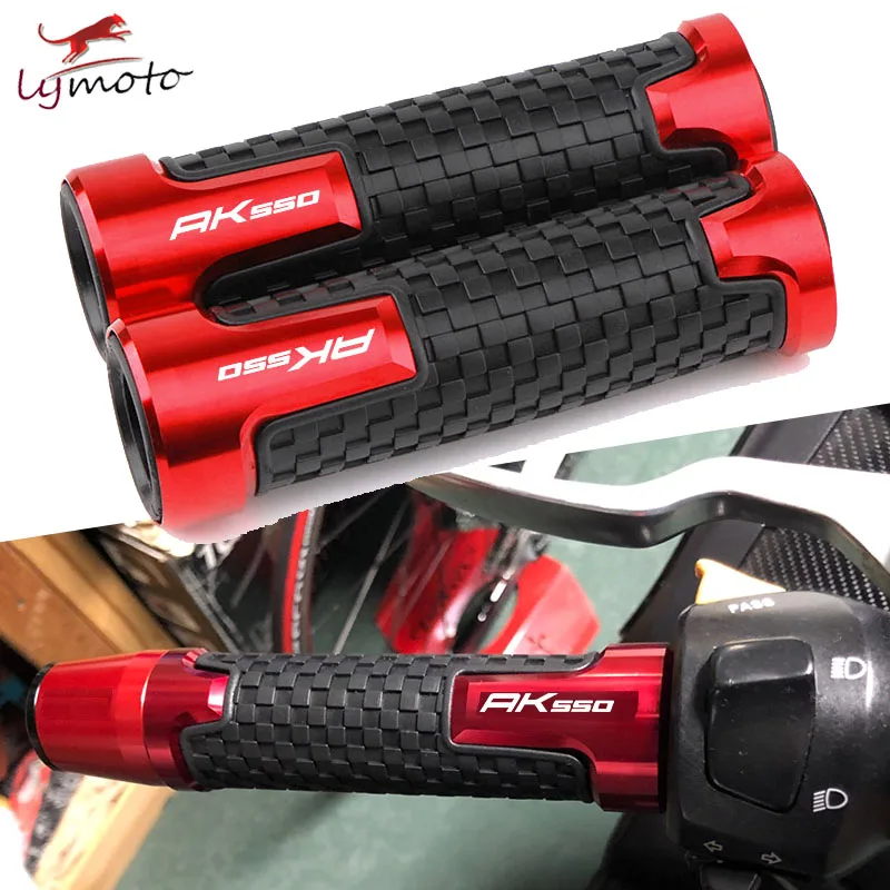 Мотоциклетные аксессуары CNC алюминиевая ручка 7/8 дюйма 22 мм для KYMCO AK550 AK 550 2017 2018 2019