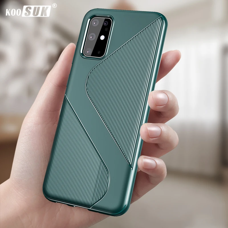 Мягкий силиконовый чехол для samsung Galaxy S20 Ultra s20 Plus задняя крышка тонкий