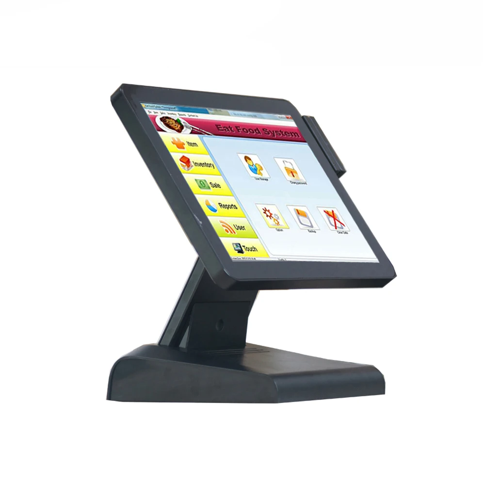 15 дюймов TFT lcd точка продажи кассовых аппаратов с MSR/Pos компьютерных систем POS1619
