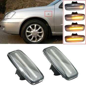 

Dynamic Side Marker Turn Signal Indicator Repeater flowing Light For Sylphy 2006-2011 Teana J31 Sunny2004-2007 Murano 2006-2011