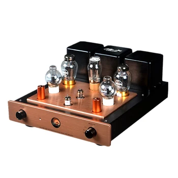 

Meixing MC368-BLP Vacuum Tube Integrate Amplifier Power AMP With MM input KT90 *2 5Z3/5U4G *1 18W*2