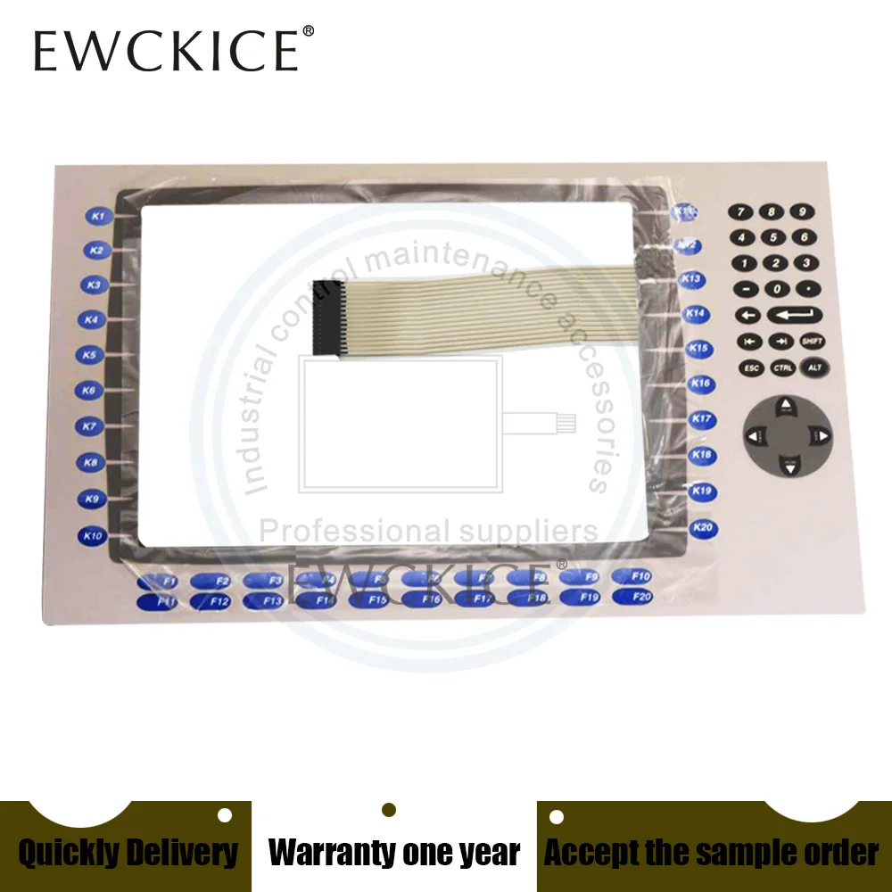 Новая панель Plus 1250 2711P-K12C4D1 2711P-K12C4D2 2711P-K12C15D6 2711P-K12C4D8 HMI PLC мембранный переключатель
