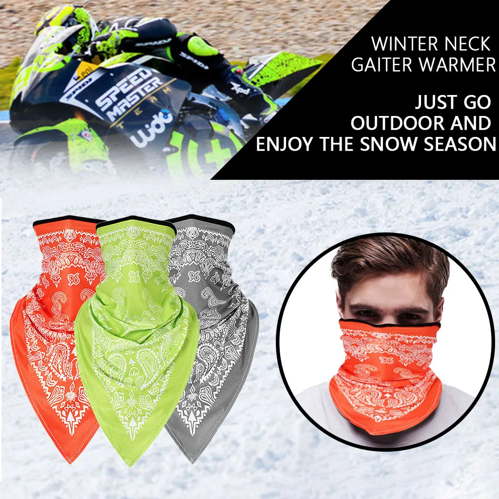buy Anti Dust Cycling Masks Headband Winter Outdoor Running Neck Warmer Bike Bicycle Riding Face Mask Head Scarf balaclava Bandana40
