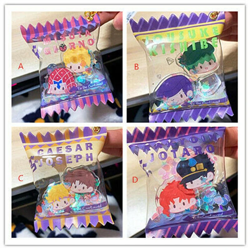 Cosmileジョジョの奇妙な冒険シーザー岸部ジョースター花京院cpアクリルキーホルダーファッションクリエイティブ新しいホット Key Chains Aliexpress