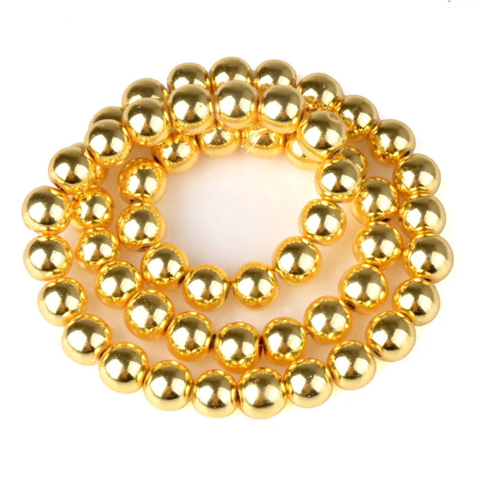 Perline Di Ematite Rosa Naturale Per Gioielli Fai Da Te: Rotonde, 2-6 Mm, Filone 39 Cm, Ideali Per Bracciali