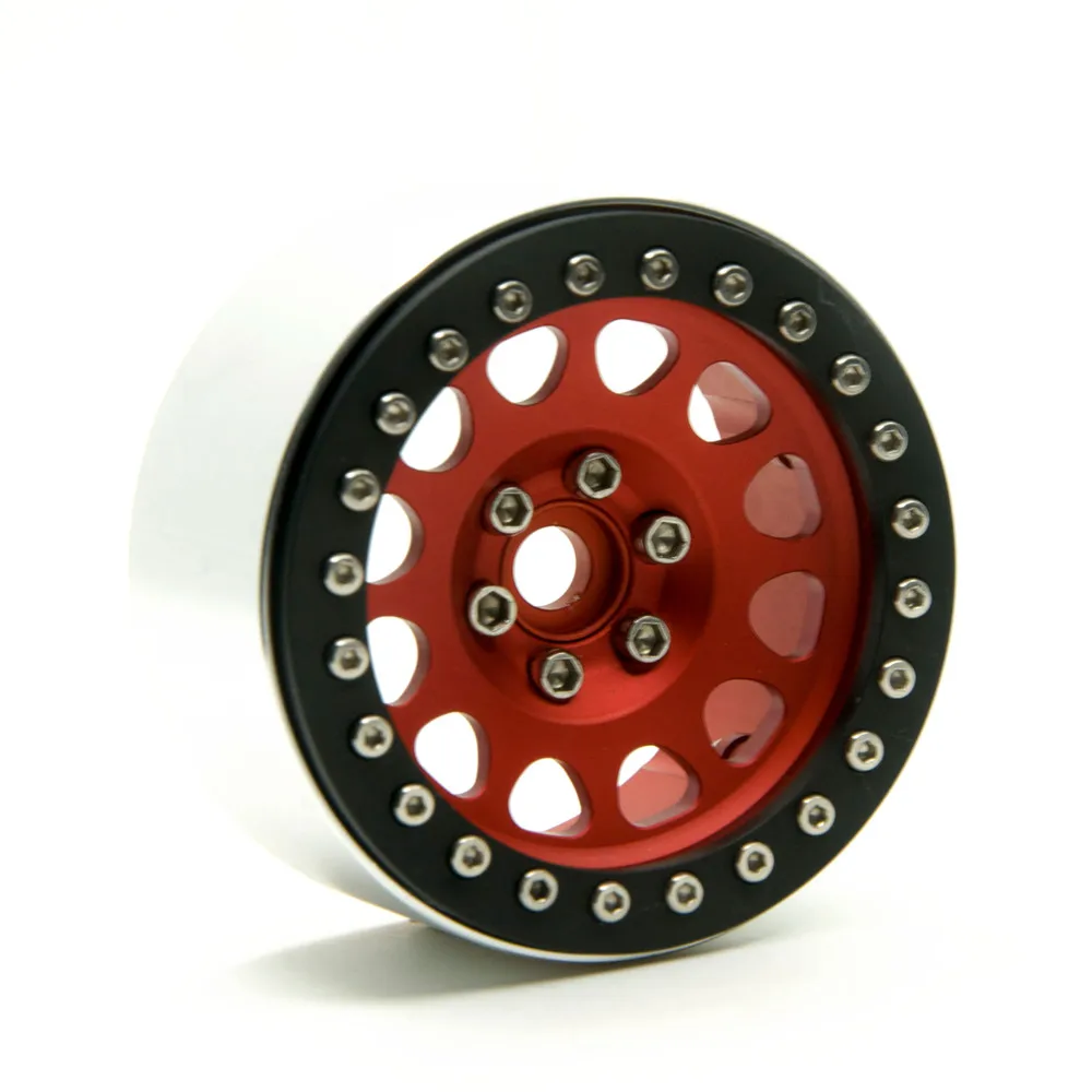AXSPEED, 4 шт., металлический алюминий, 2,2 дюймов, Beadlock, обод колеса для 1/10 AXIAL Wraith 90018 RC, сканеры, ширина 35 мм