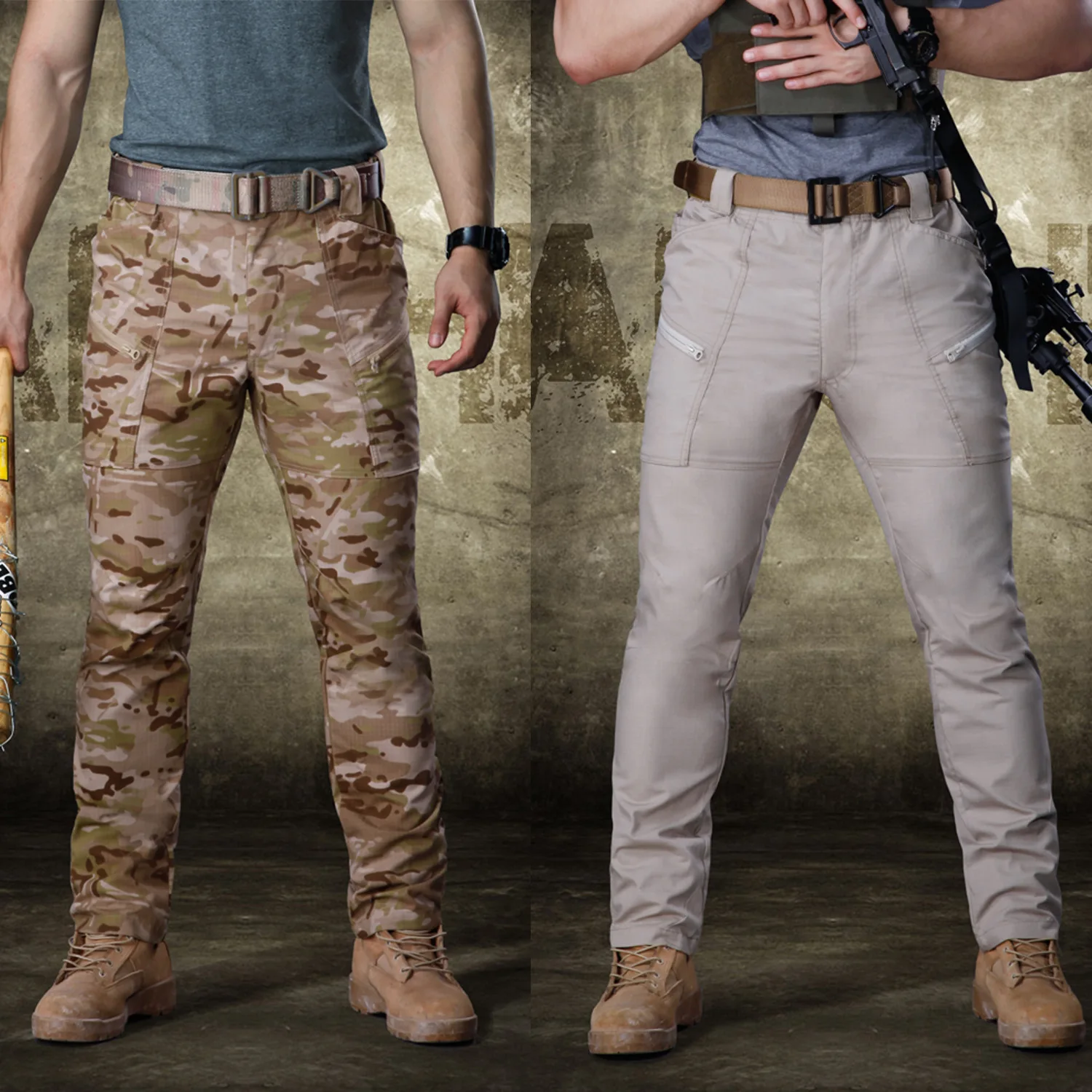 

Emirates Scorpion MC All-Terrain Popularized Version of Tactical Pants Outdoor Workwear Slim Fit Quick-Dry Charge Pants Army Fan