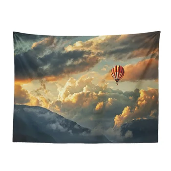 

Beautiful Scenery Tapestry Sea Sunset Beach Living Room Bedroom Decoration Wall Hanging Outdoor Camping Polyester Rest Blanket