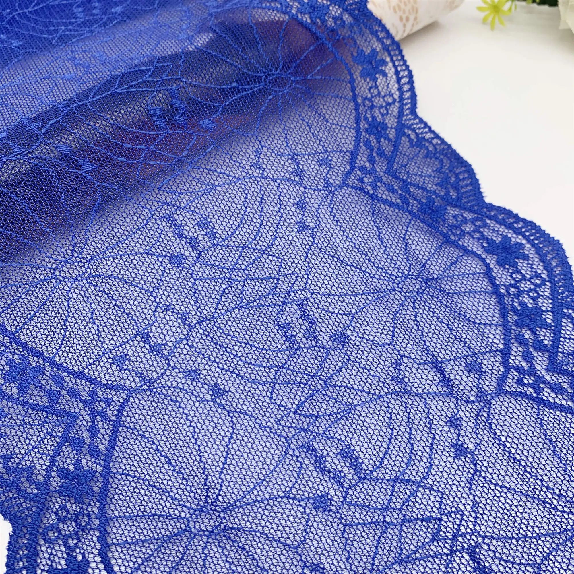 3y/lot 18.50cm Elastic Lace Trim 5