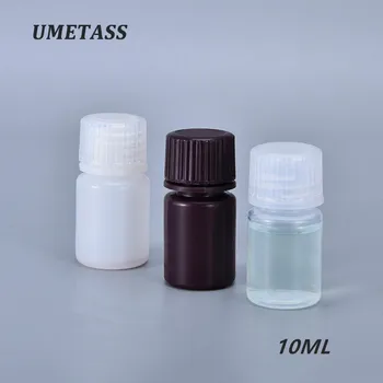 

UMETASS 10ML small Refillable Bottle PP plastic Container for Pill,Essential oil,eye gel cosmetic sample bottles hot sale