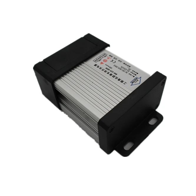 LED 야외 방수 전원 공급 장치 DC12V 5000ma 5A 60W LED 드라이버 조명 변압기 알루미늄 드라이버 상자 포함