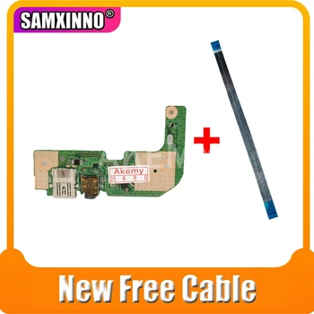 

Original For ASUS X555 X555U X555UJ_IO USB AUDIO CARD READER BOARD With Cable REV:2.0 MB 100% Tested Fast Ship