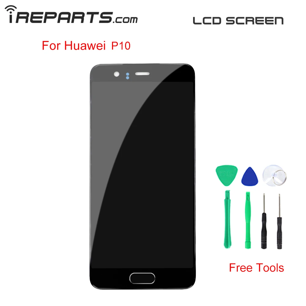 

IREPARTS Screen LCD for Huawei P10 Repalcement p10 lcd Display Digitizer + Install Tools