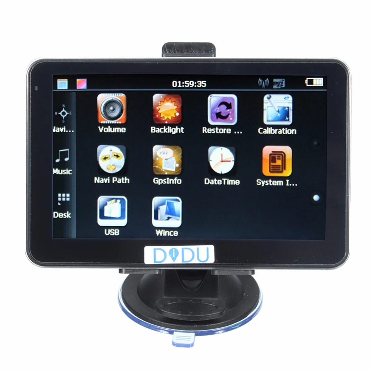 5 дюймов 4 Гб HD экран Автомобильный gps навигатор воспроизведение видео черный серебристый принимающий сигнал