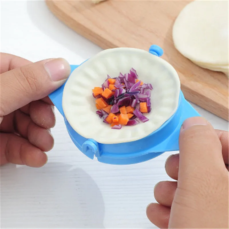 2020 New DIY Dumplings Maker Tool Wheat Straw Mold Dumpling Clips Baking Molds Pastry Kitchen Accessories Tools | Дом и сад