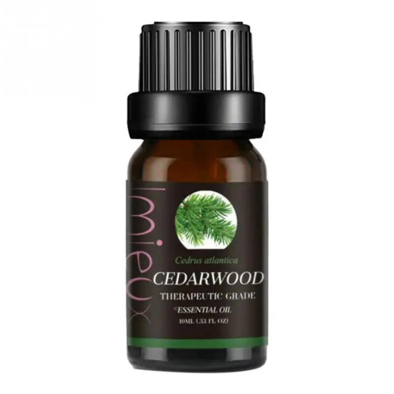 cedarwood 10 мл ароматерапия эфирные масла натуральные чистые органические эфирные Масла Ароматы спа расслабляющий массаж эфирное масло Спящая помощь - Тип аромата: cedarwood