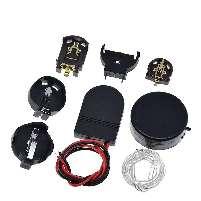 TZT CR2032 CR2025 CR1220 Knopfzellen Batterie Sockel Inhaber Fall Abdeckung Mit AUF-OFF Schalter 3V 6V Batterie Lagerung Box – Detail 12