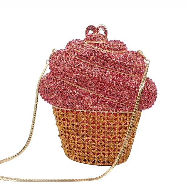 ladies cream clutch bag